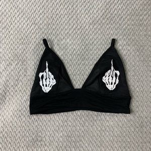 COPY - “Flipping you off” bralette